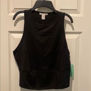 Black Sleeveless Women's Top